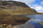 Uma das belíssimas lagoas do Parque Nacional Cajas, na região de Cuenca, no Equador